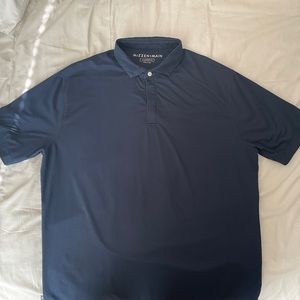 Mizzen + Main Polo, XL, Navy blue